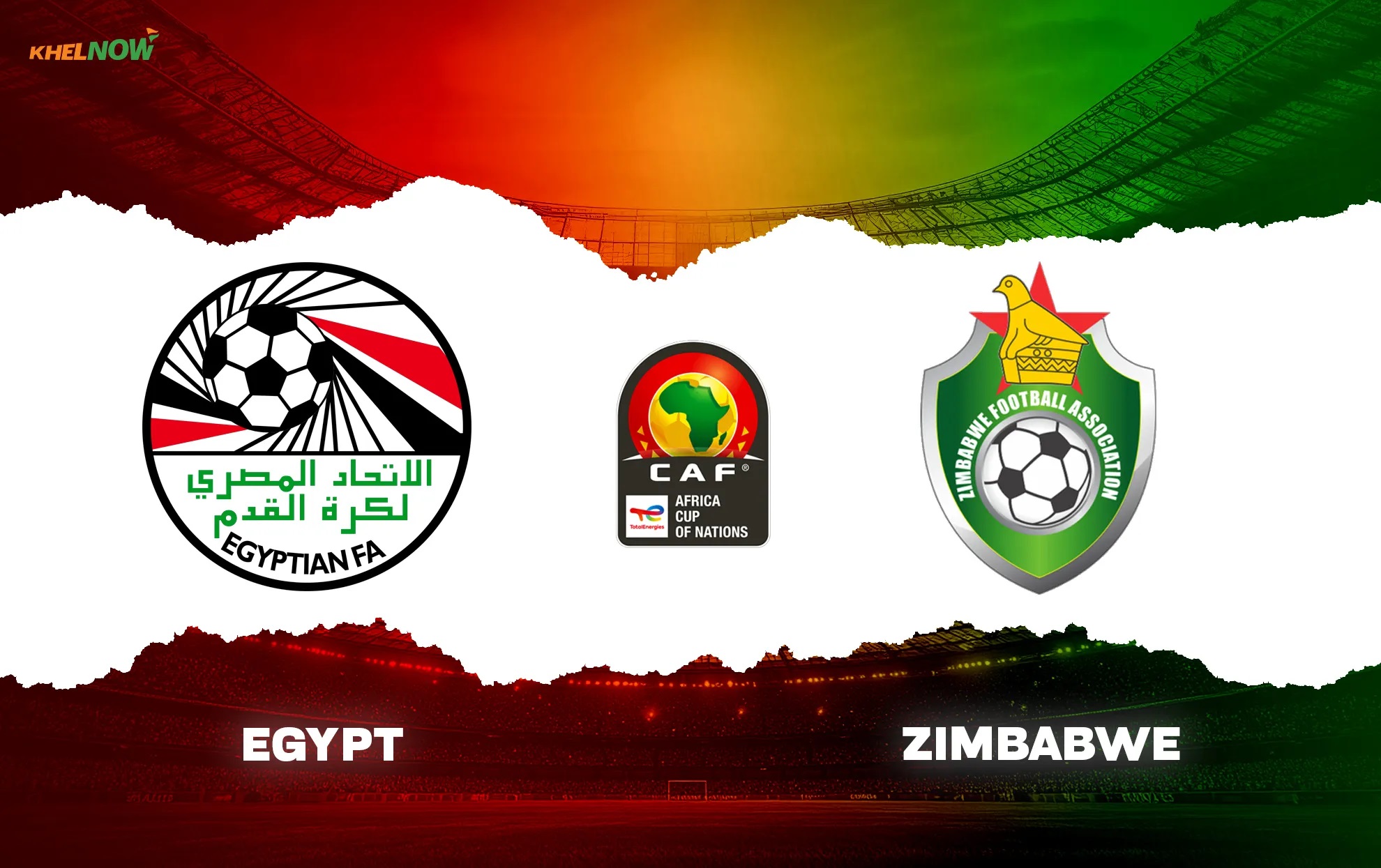 LAGA AFCON: Mesir vs Zimbabwe.