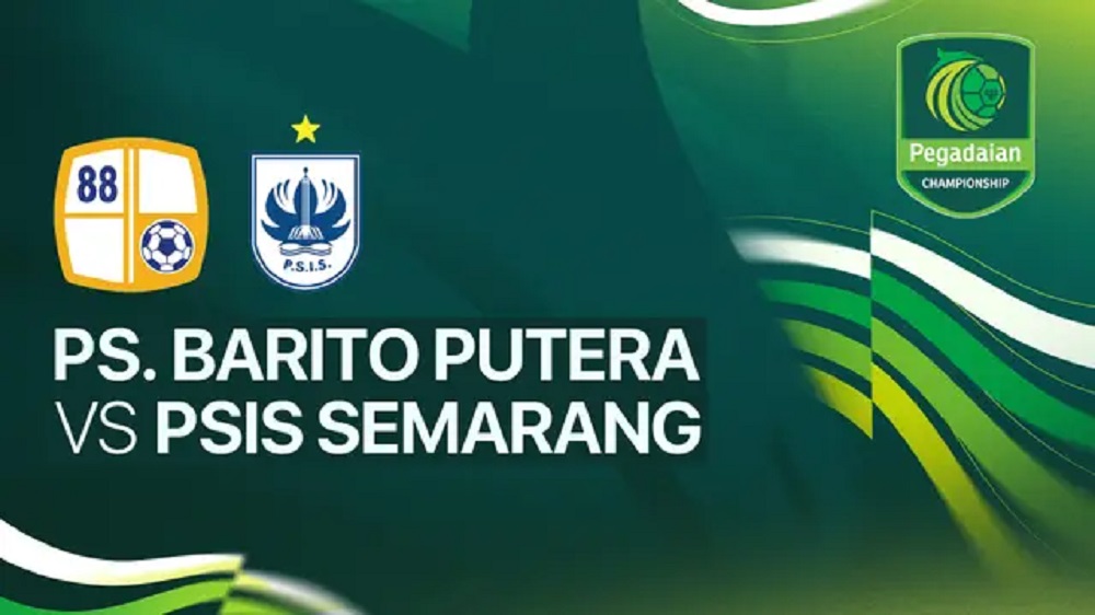 PEGADAIAN CHAMPIONSHIP: PS Barito Putera vs PSIS Semarang.