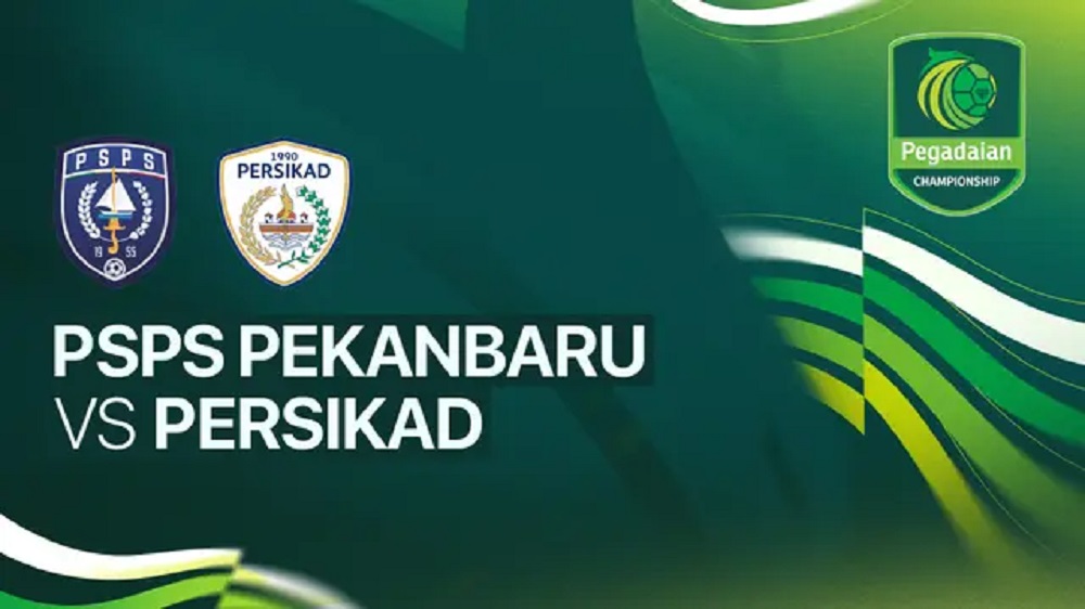 PEGADAIAN CHAMPIONSHIP: PSPS Pekanbaru vs Persikad Depok.