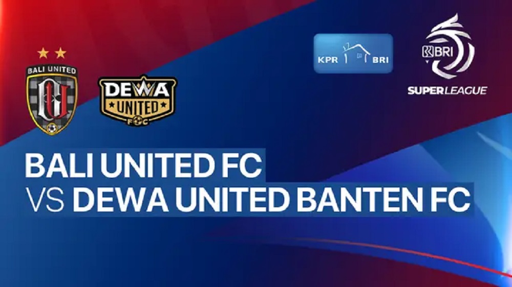 BRI SUPER LEAGUE: Bali United FC vs Dewa United FC.