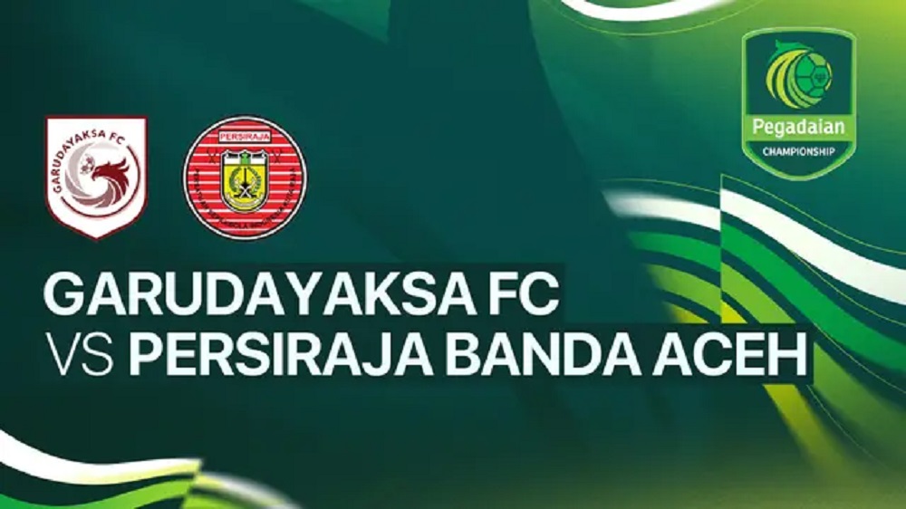 PEGADAIAN CHAMPIONSHIP: Garudayaksa FC vs Persiraja Banda Aceh.