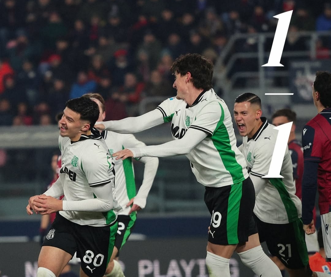 Tandem Jay Idzes, Tarik Muharemovic sumbang satu gol penyama atas Bologna.