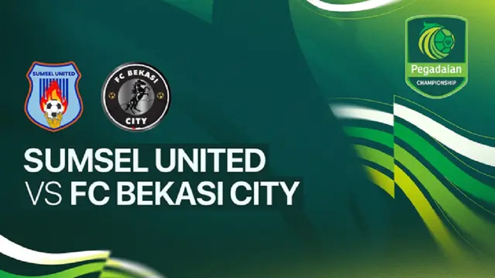 PEGADAIAN CHAMPIONSHIP: Sumsel United vs FC Bekasi City.