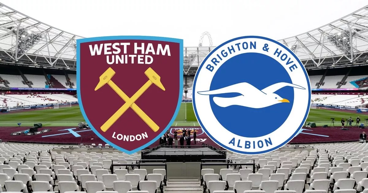 LAGA EPL: West Ham United vs Brighton.