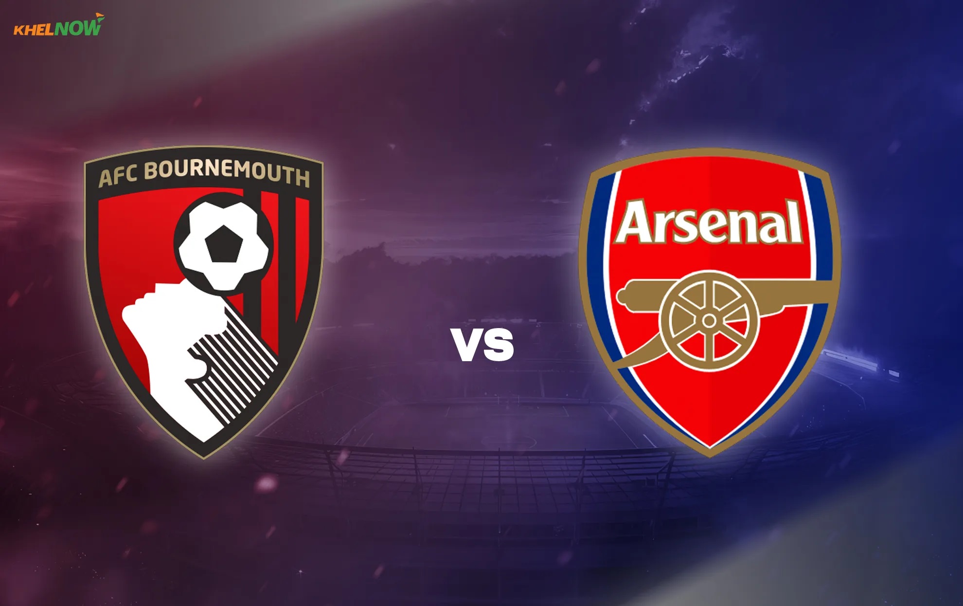 LAGA EPL: Bournemouth vs Arsenal.