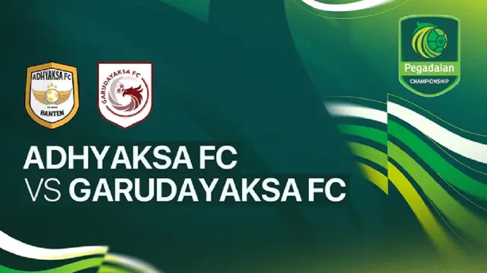 PEGADAIAN CHAMPIONSHIP: Adhyaksa FC vs Garudayaksa FC.