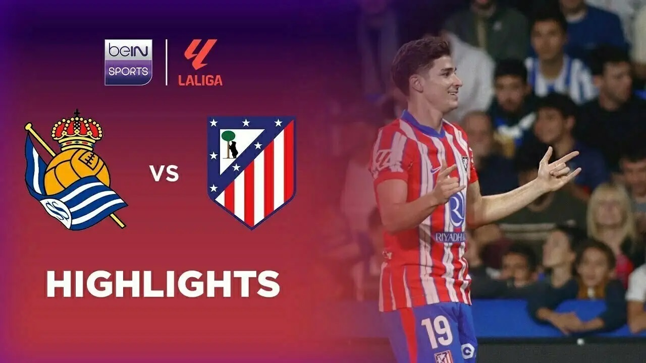 LALIGA SPANYOL: Real Sociedad vs Atletico Madrid.