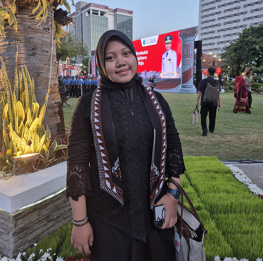 PRESTASI: Ragam prestasi di olimpiade bidang sains telah disabet pelajar asal Desa/Kecamatan Margomulyo, Ayunda Eka Trisnawati