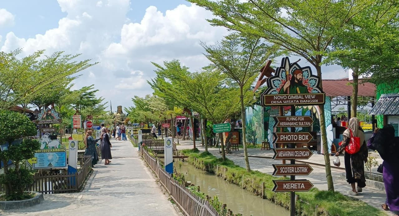 TERKEREK MOMEN: Wisata Noyo Gimbal ramai saat momen libur sekolah dan Nataru.