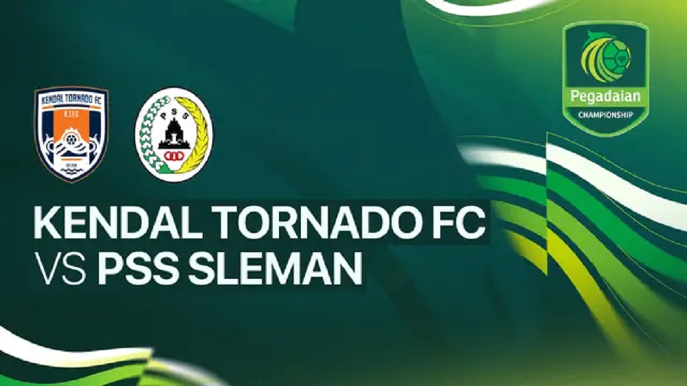 PEGADAIAN CHAMPIONSHIP: Kendal Tornado FC vs PSS Sleman.