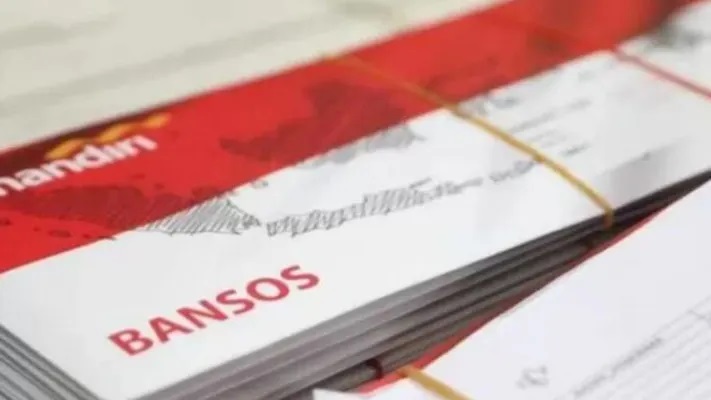 BANSOS: Cek saldo KKS Bank Mandiri yang masih kosong.