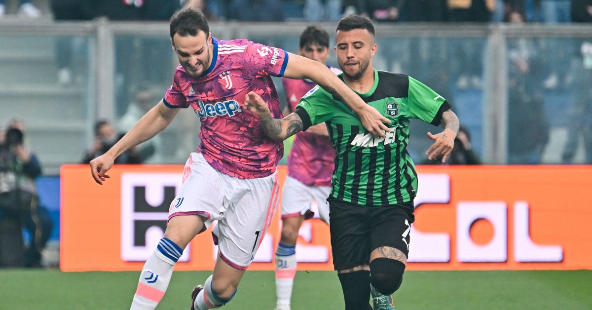 SERIE A ITALIA: Sassuolo vs Juventus.