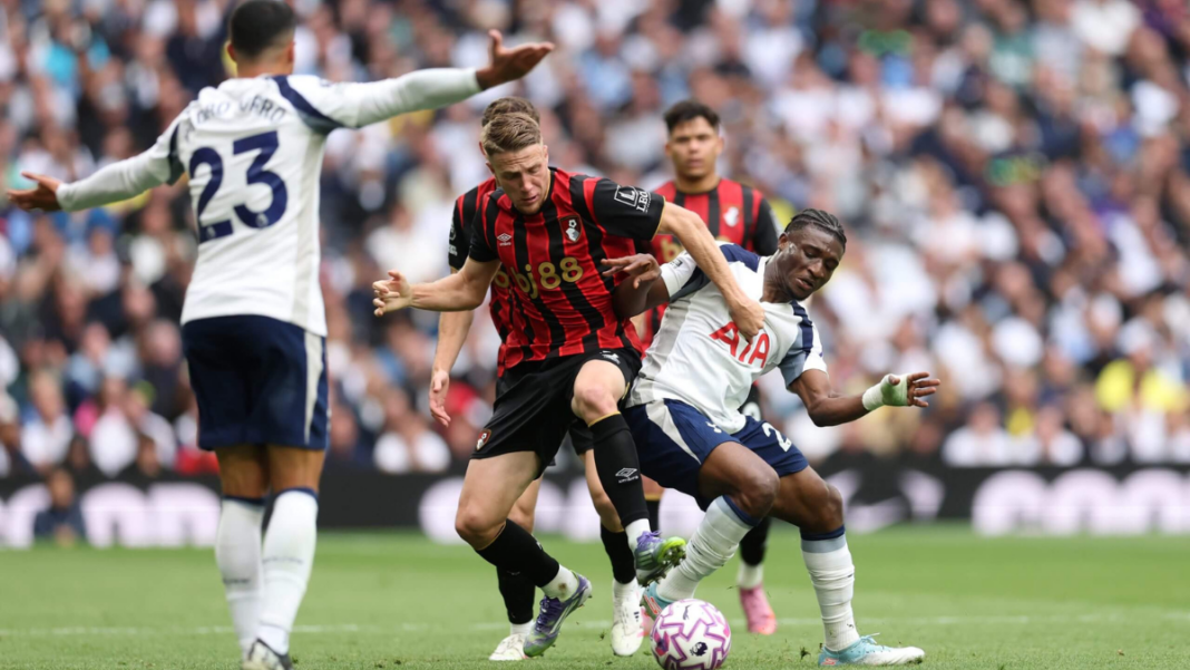 LAGA EPL: Bournemouth vs Tottenham Hotspur.