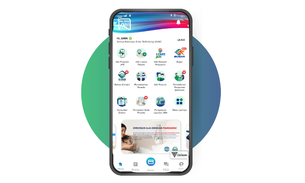 Tutorial mudah daftar dan ambil antrean di JKN Mobile.