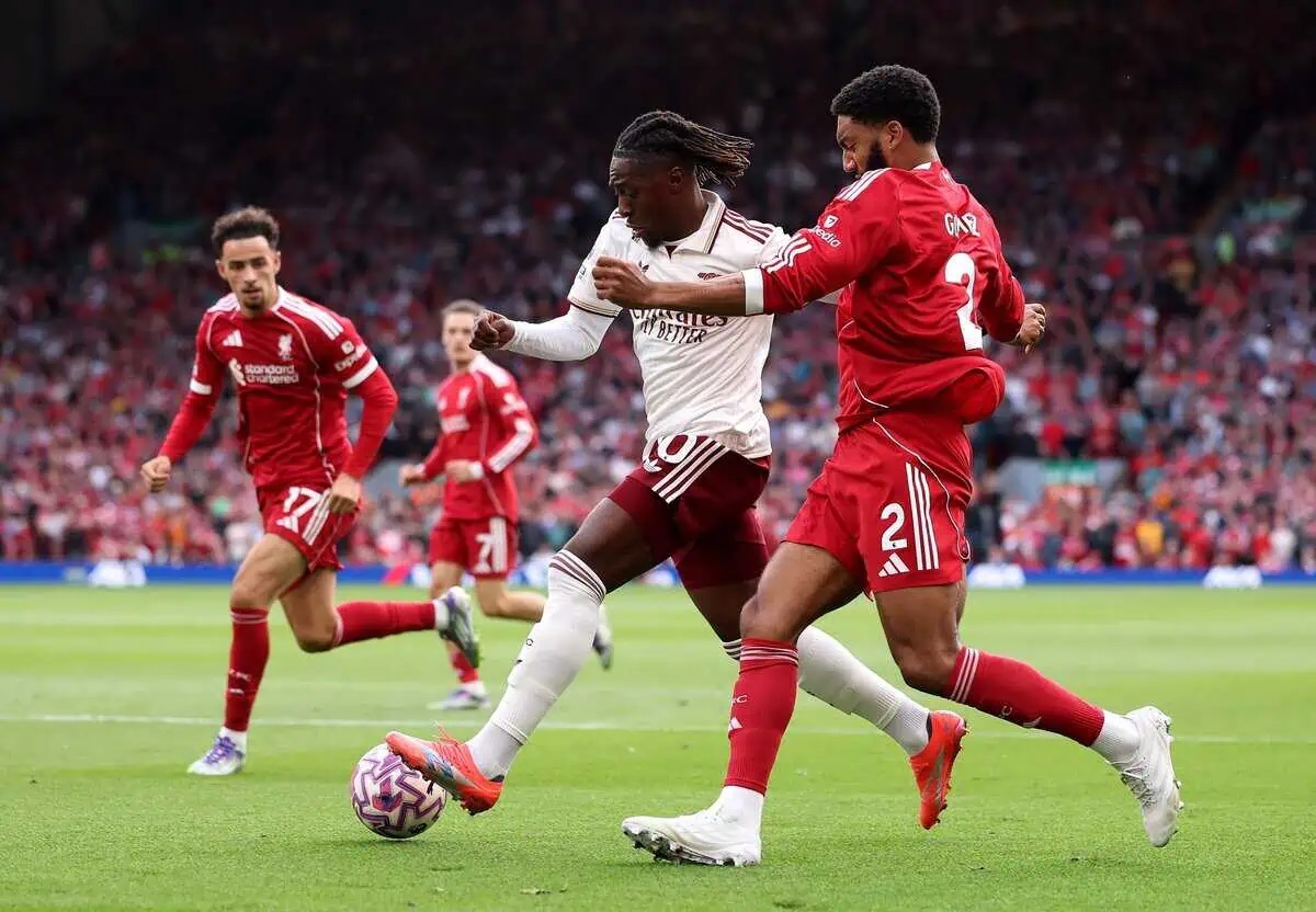 LAGA EPL: Arsenal vs Liverpool.