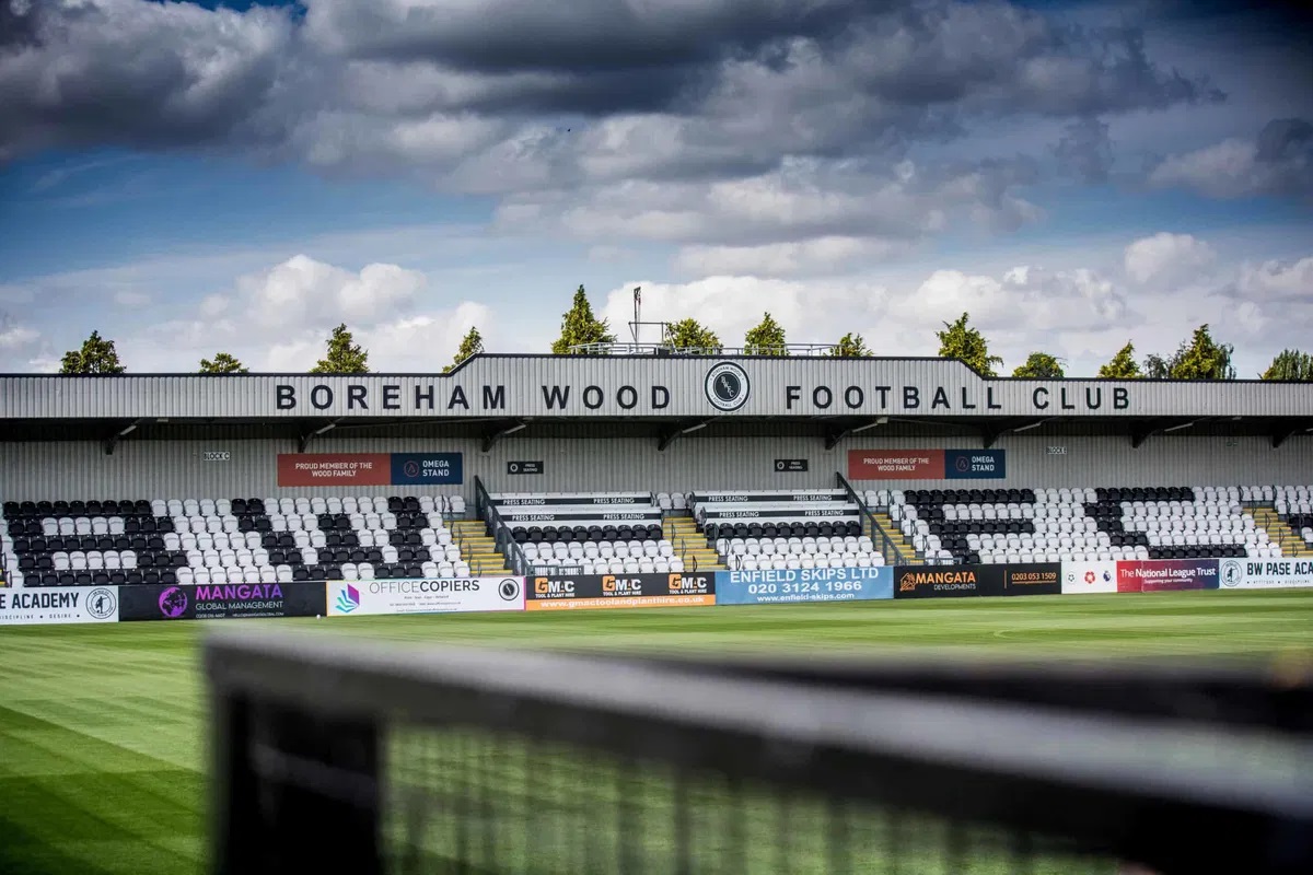 LAGA FA CUP: Boreham Wood vs Burton Albion.