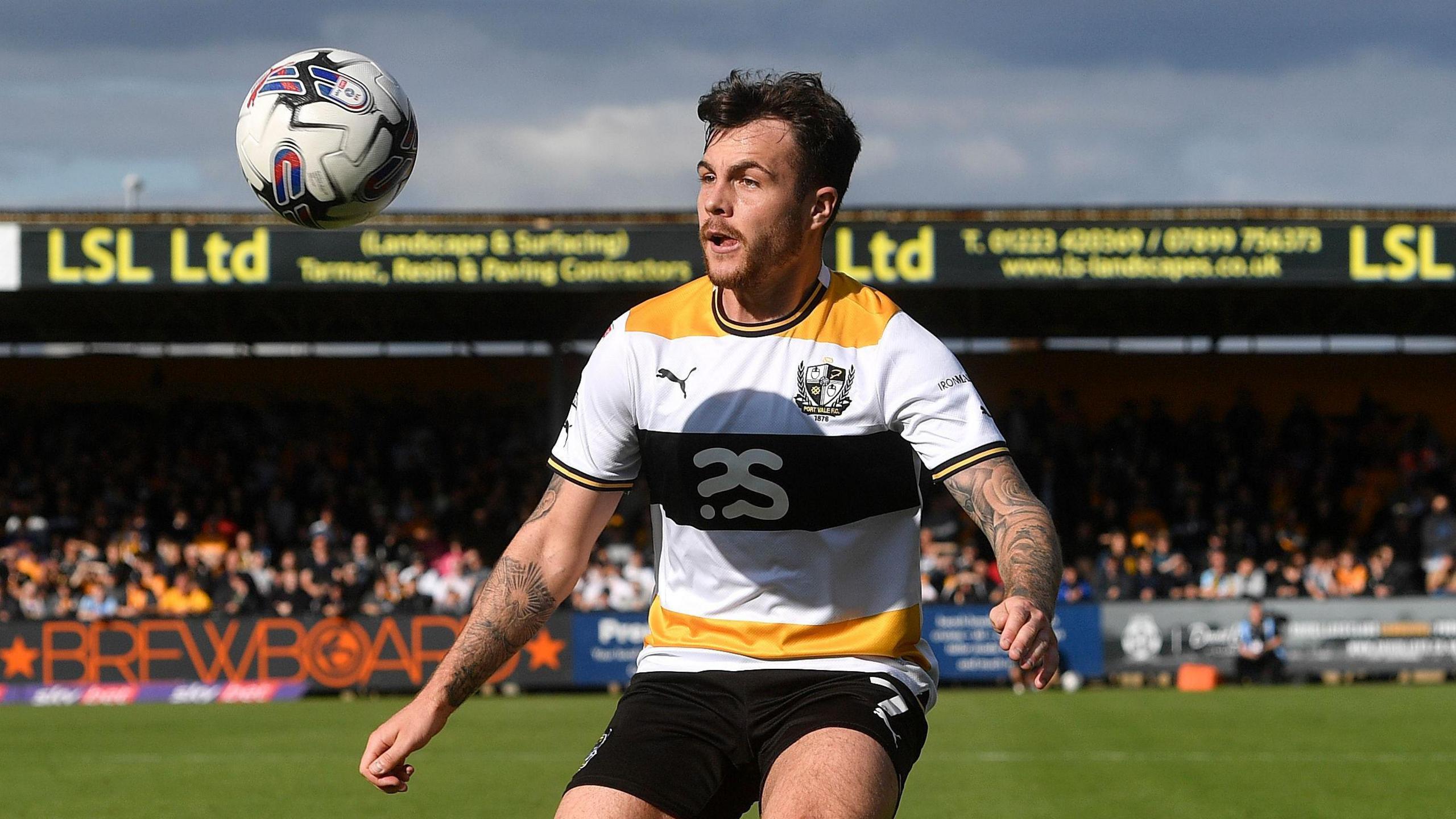 LAGA FA CUP: Port Vale vs Fleetwood Town.