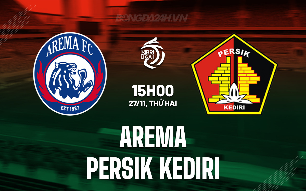 BRI SUPER LEAGUE: Arema FC vs Persik Kediri.