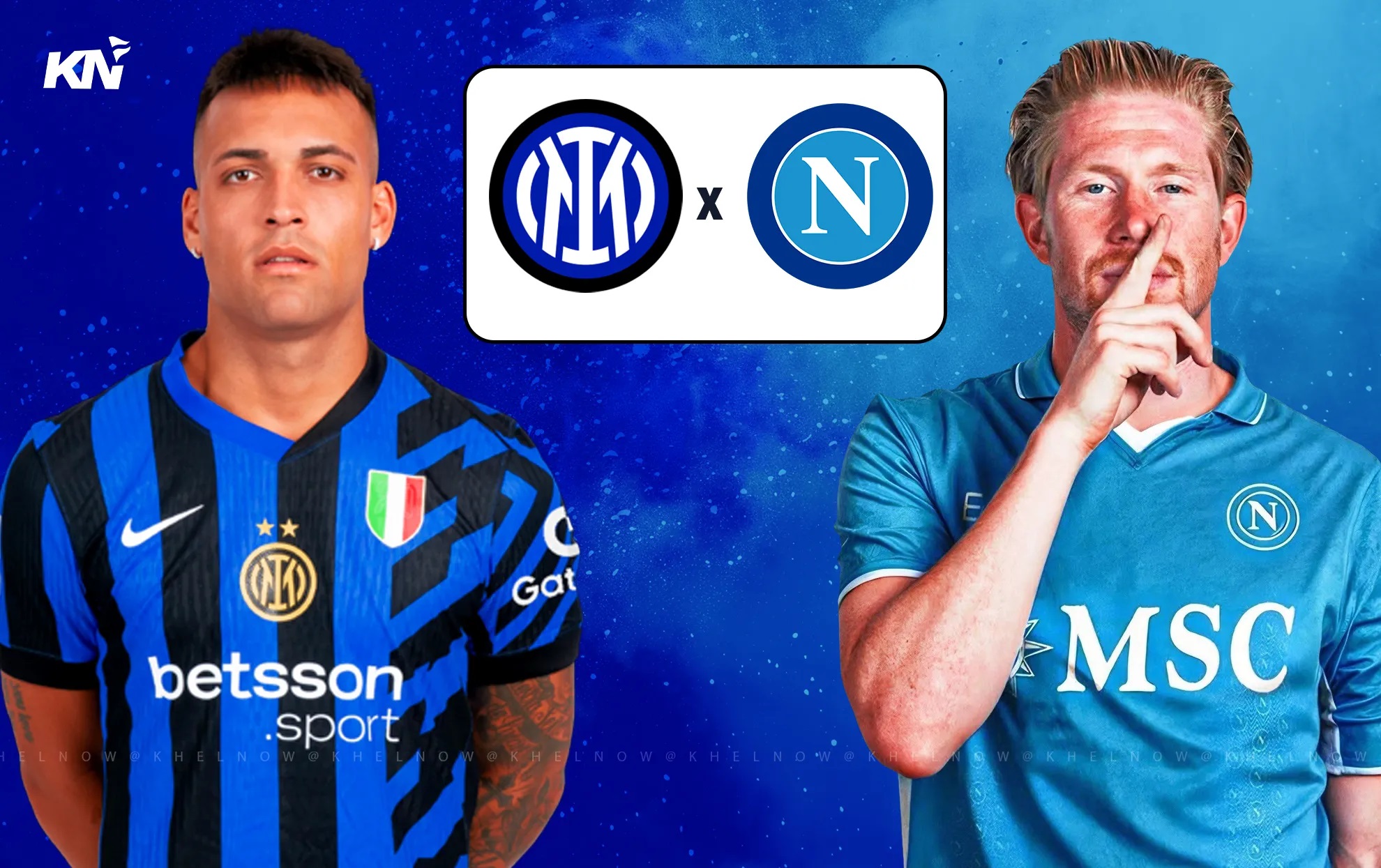 SERIE A ITALIA: Inter Milan vs Napoli.