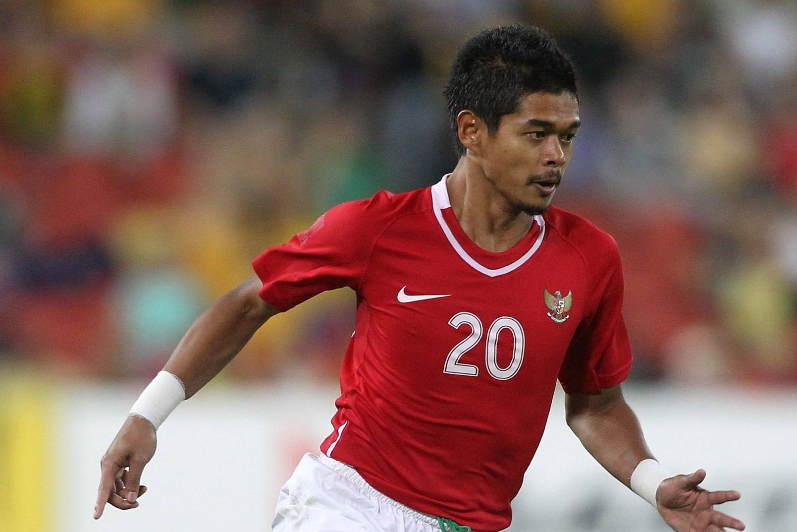 PEMAIN GARUDA: Bambang Pamungkas saat memperkuat Timnas Indonesia.