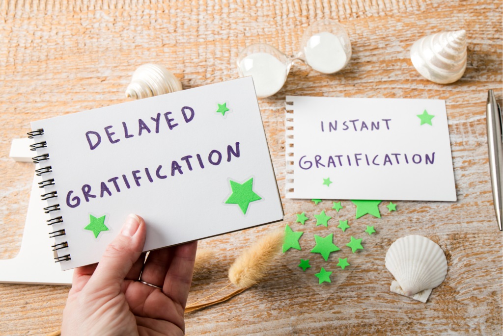 DELAYED GRATIFICATION: Upaya menunda kesenangan untuk stabilitas finansial.