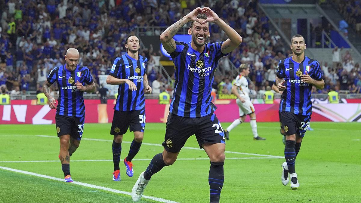 SERIE A ITALIA: Inter Milan vs Lecce.