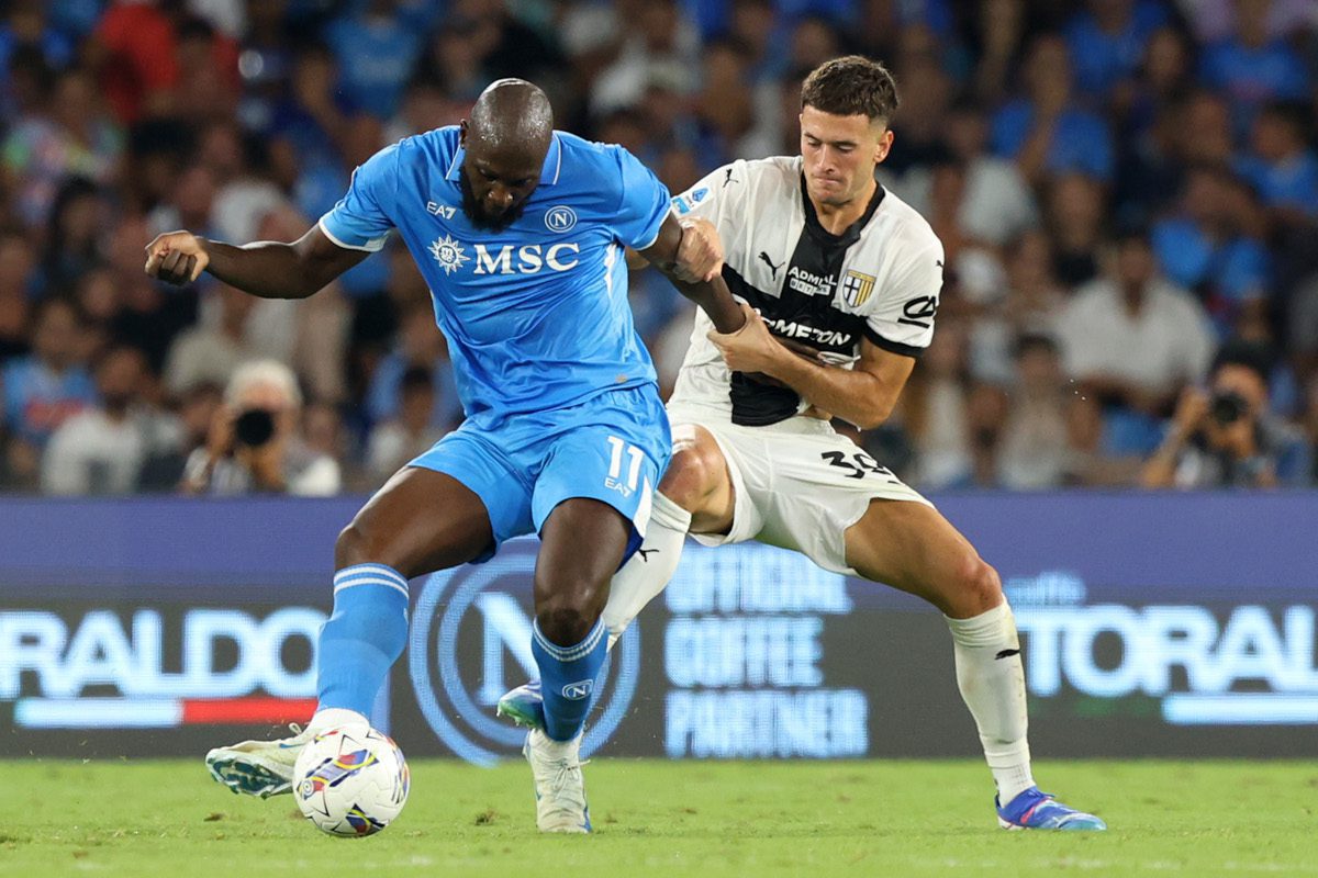 SERIE A ITALIA: Napoli vs Parma.