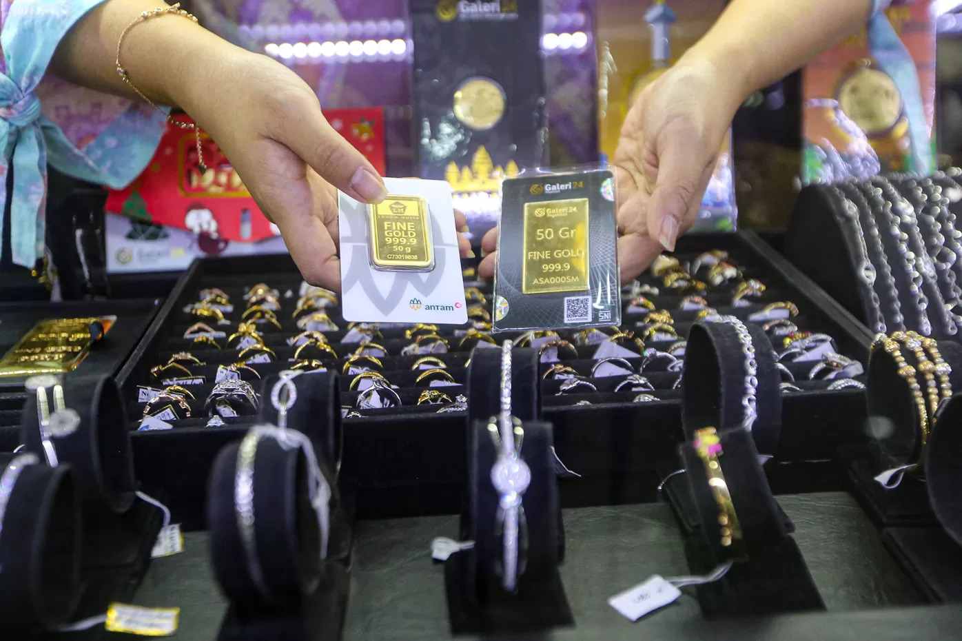 Emas Antam (DERY RIDWANSAH/JAWA POS)