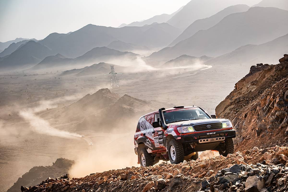 Julian Johan saat menempuh perjalanan di Reli Dakar 2026 (Dok. ASO)