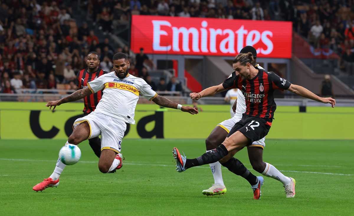 SERIE A ITALIA: AC Milan vs Lecce.