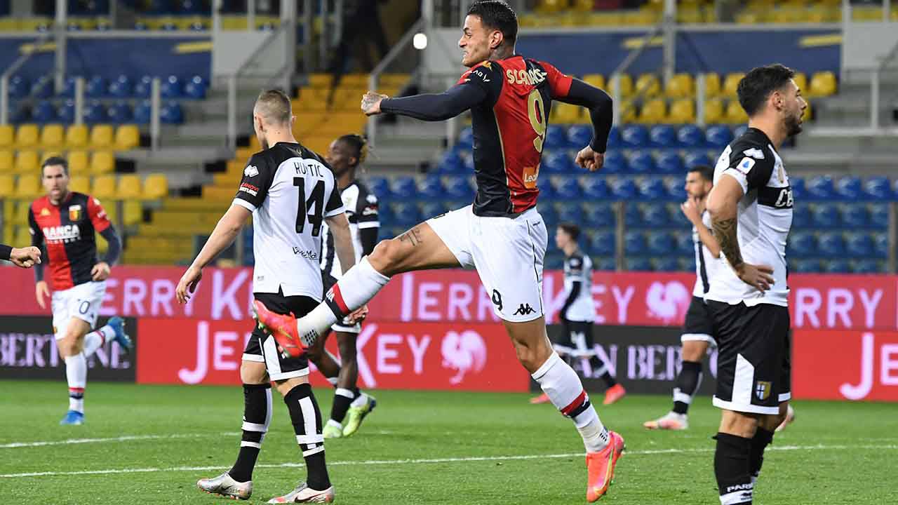 SERIE A ITALIA: Parma vs Genoa.