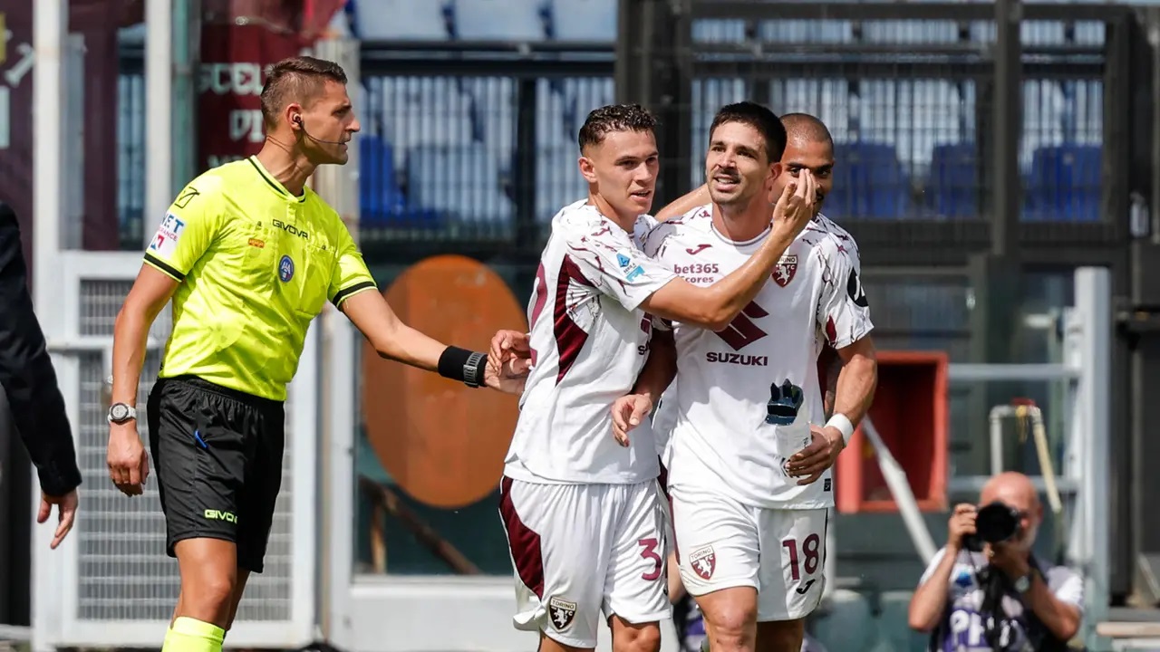 SERIE A ITALIA: Torino vs AS Roma.