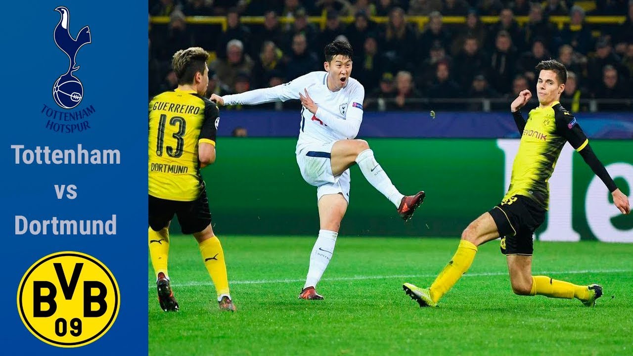 LAGA UCL: Tottenham Hotspur vs Borussia Dortmund.