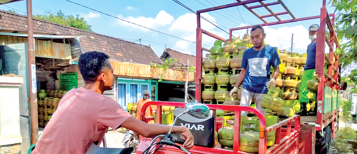 JATAH DIKURANGI: Dindagkop UKM Blora memprediksi penurunan kuota LPG tahun ini tak mempengaruhi tingginya permintaan saat Ramadan mendatang.