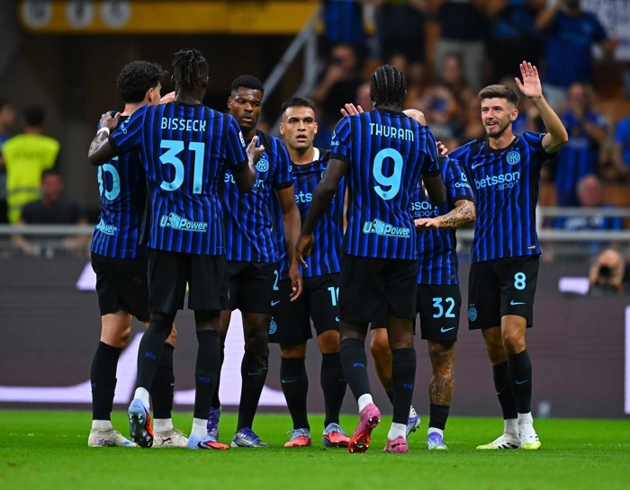 SERIE A ITALIA: Inter Milan vs Pisa.