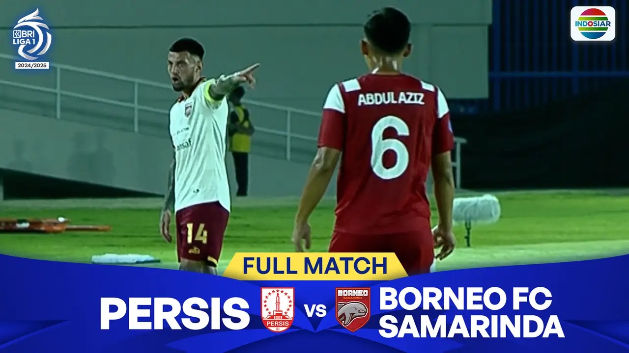 BRI SUPER LEAGUE: Persis Solo vs Borneo FC Samarinda.