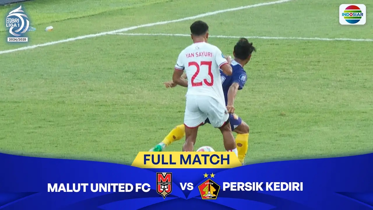 BRI SUPER LEAGUE: Malut United FC vs Persik Kediri.
