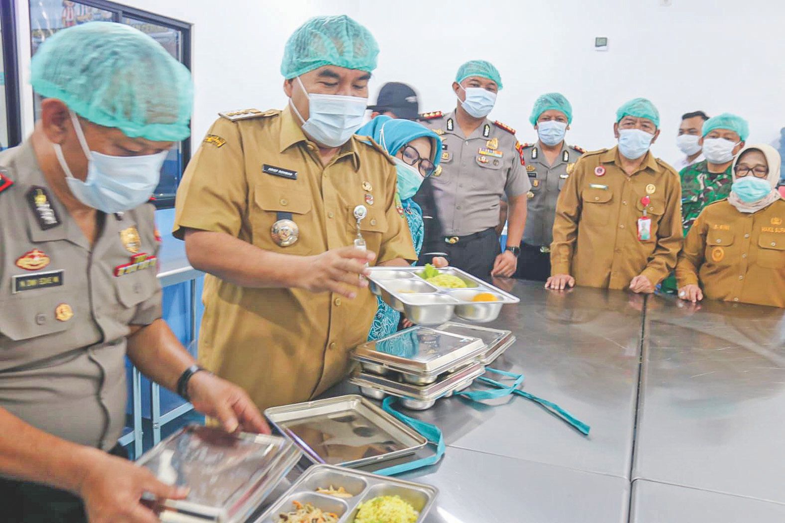 MULAI BEROPERASI: SPPG milik Polres Blora yang baru diresmikan diklaim sudah menggunakan&nbsp; IPAL Modern.