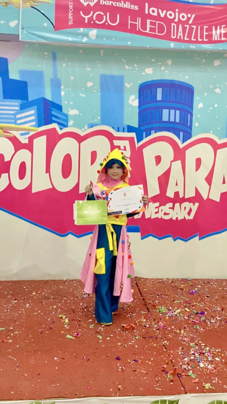 MODEL CILIK: Inara Zhafira Maritza ditetapkan sebagai Top Model Indonesian Model Celebrity 2025.