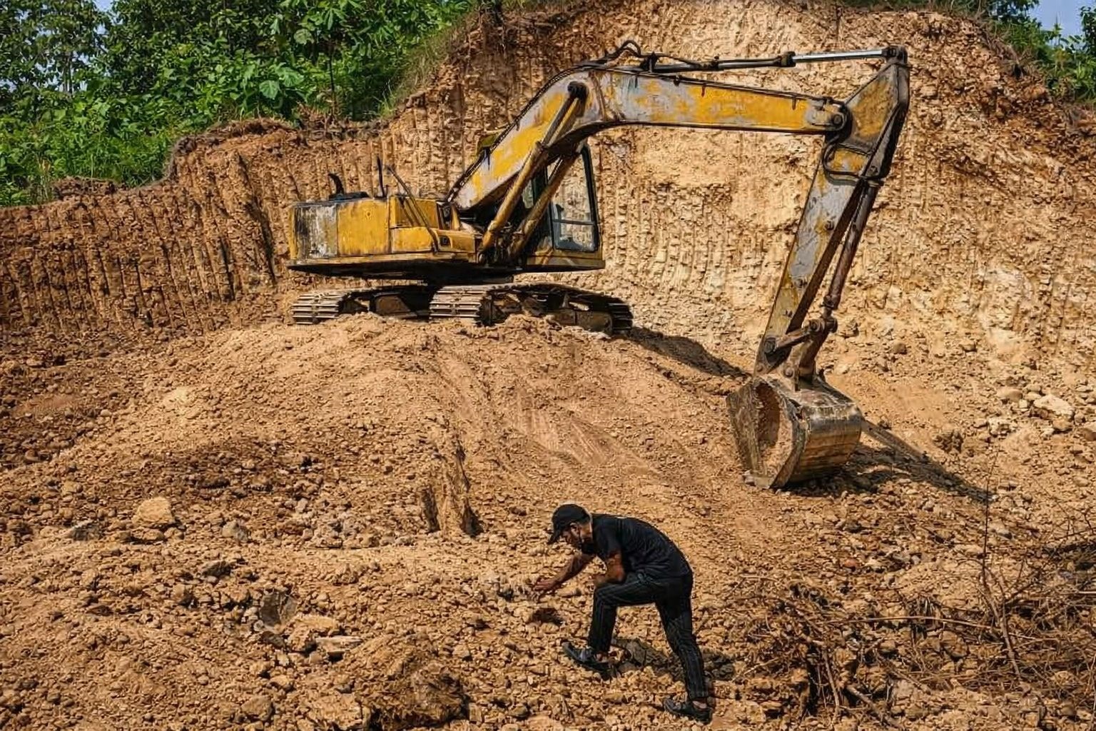 PROSES PERIZINAN: Sebanyak 244 hektare bakal digunakan galian C yang saat ini masih dalam proses perizinan.