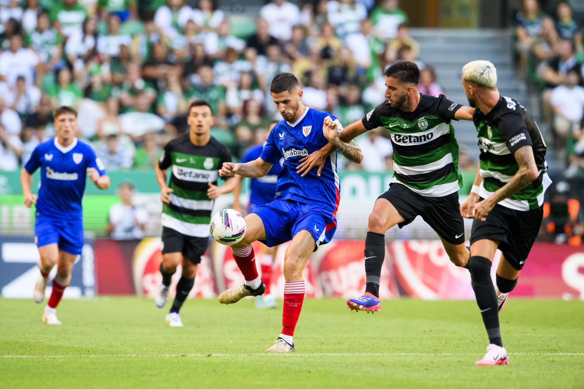 LAGA UCL: Athletic Bilbao vs Sporting Lisbon.