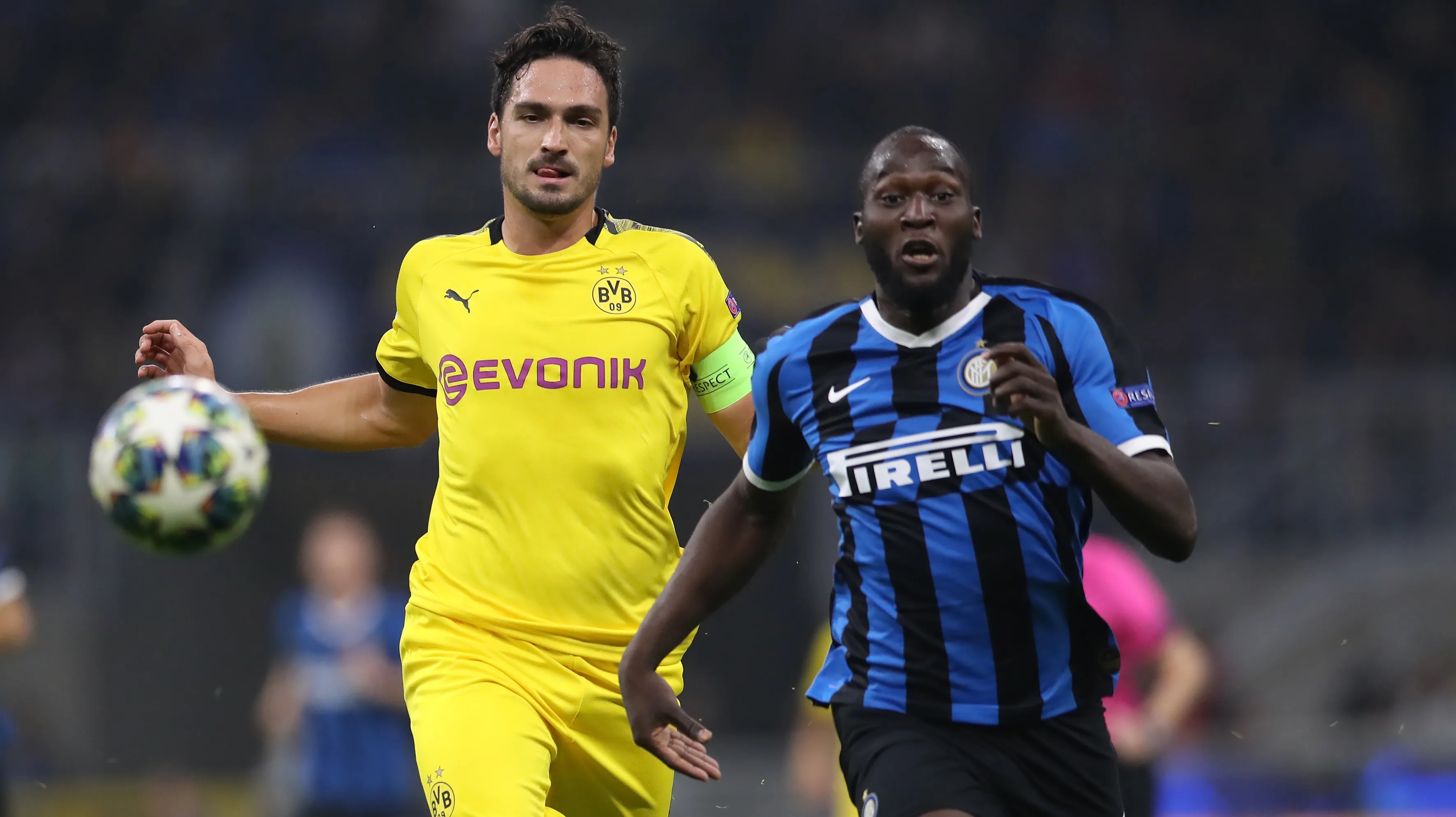 LAGA UCL: Borussia Dortmund vs Inter Milan.