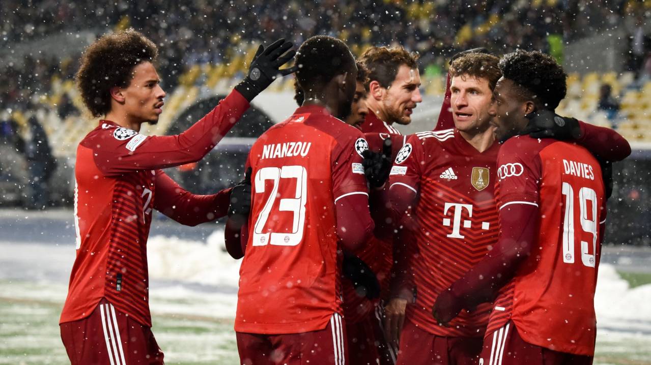 LAGA UCL: PSV Eindhoven vs Bayern Munich.
