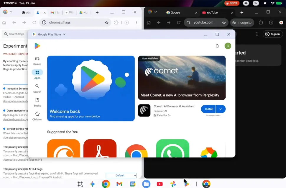 Kurang lebih, tampilan Alumunium OS bakal terlihat seperti ini. (Dok. 9to5Google)