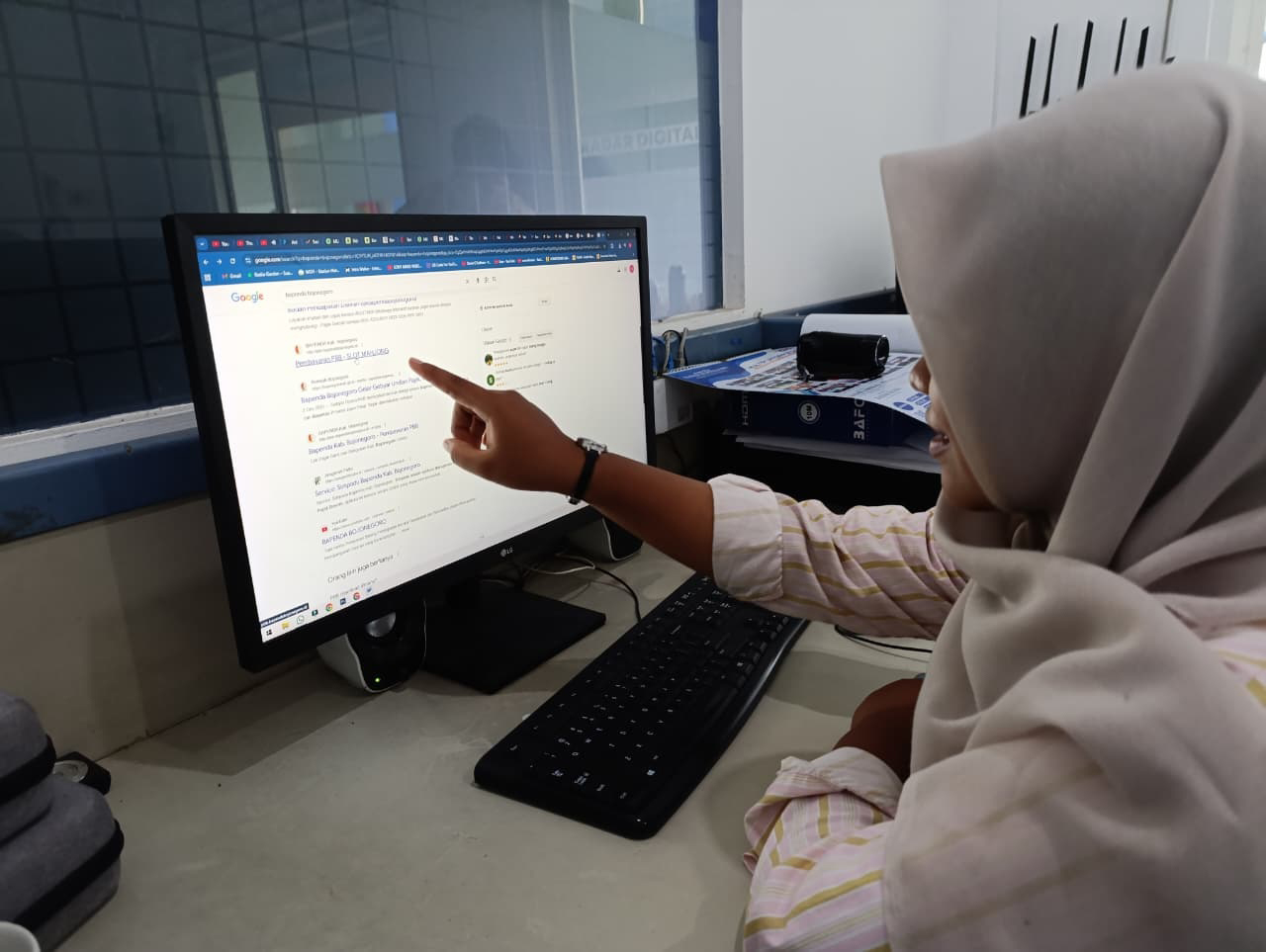 KENA RETAS: Ada dugaan salah subdomain dari website Bapenda Bojonegoro kena retas dan telah diblokir Komdigi.
