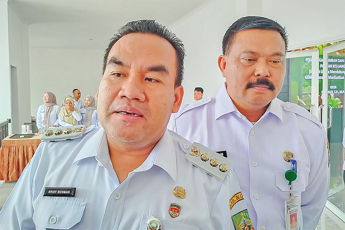 KIRIM DONASI : Bupati Blora Arief Rohman bakal terbang langsung ke Aceh untuk mengirimkan bantuan.