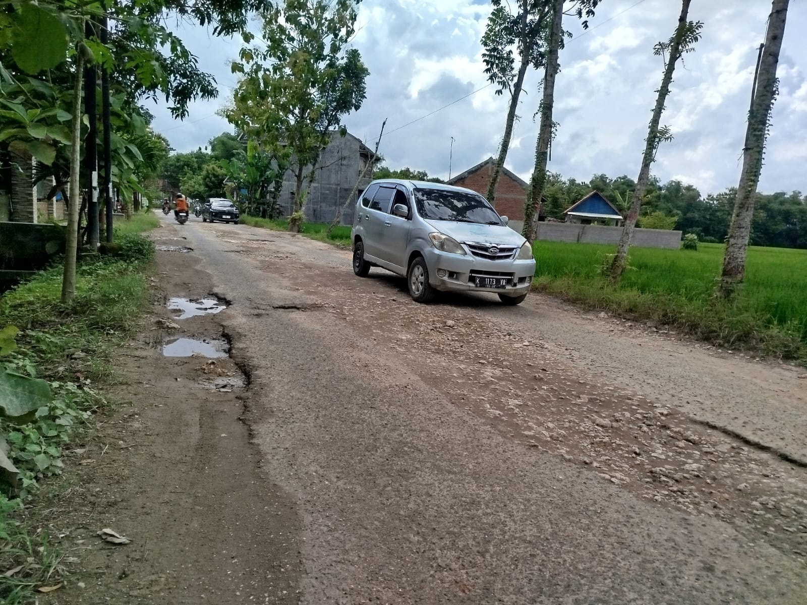 DIUSULKAN KE PUSAT: Jalan Tambaksari, Kecamatan Blora-Puledagel, Kecamatan Jepon menjadi salah satu ruas yang diusulkan perbaikan ke pusat.