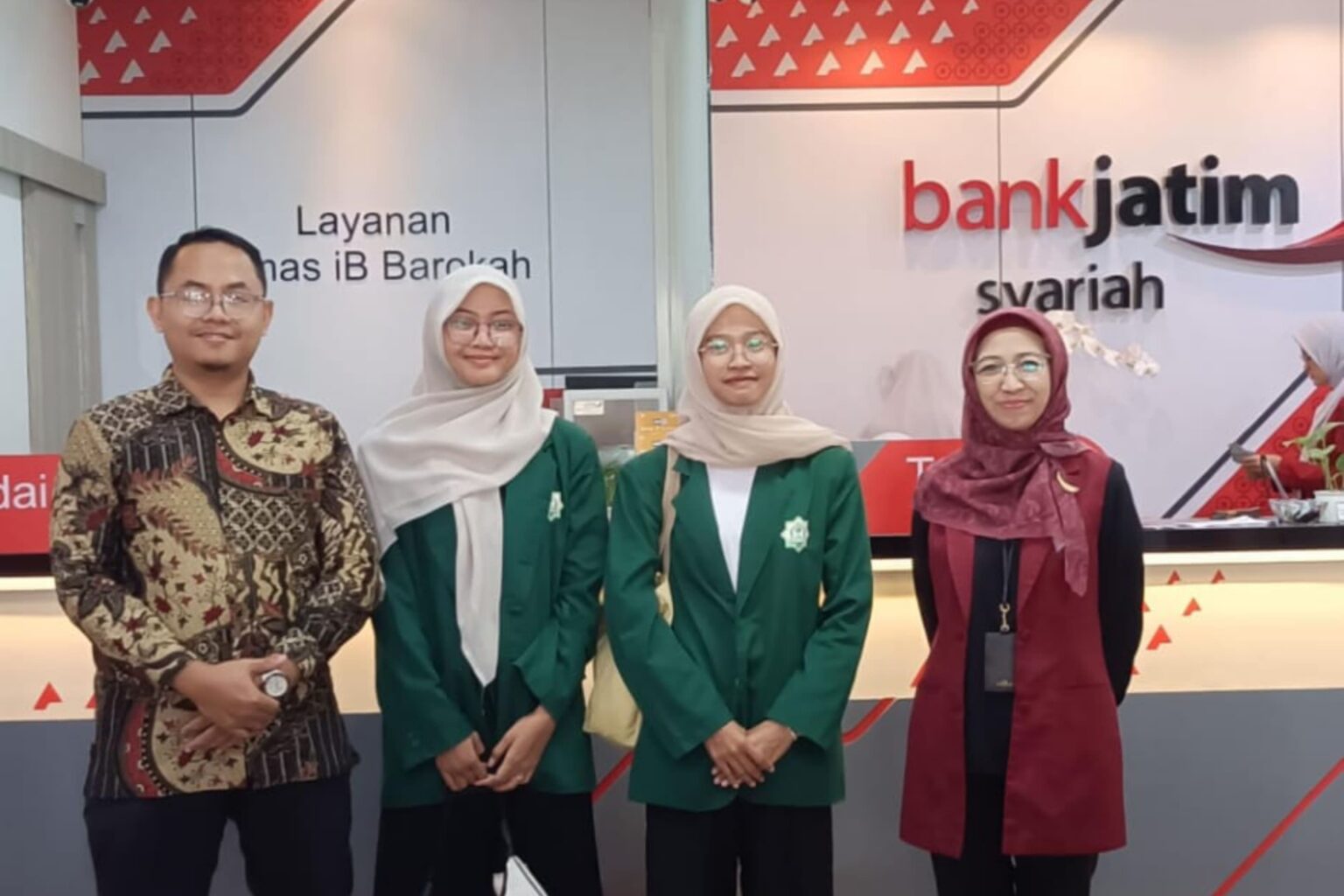 JALIN KERJASAMA: IAI Al Fatimah dan Bank Jatim Syariah.