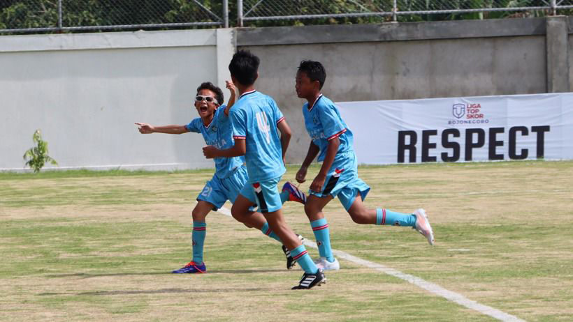 TALENTA MUDA: Para pemain dari 25 SSB mengikuti Liga TopSkor 2026 yang digelar di Stadion Mini Gayam dan Dolokgede.