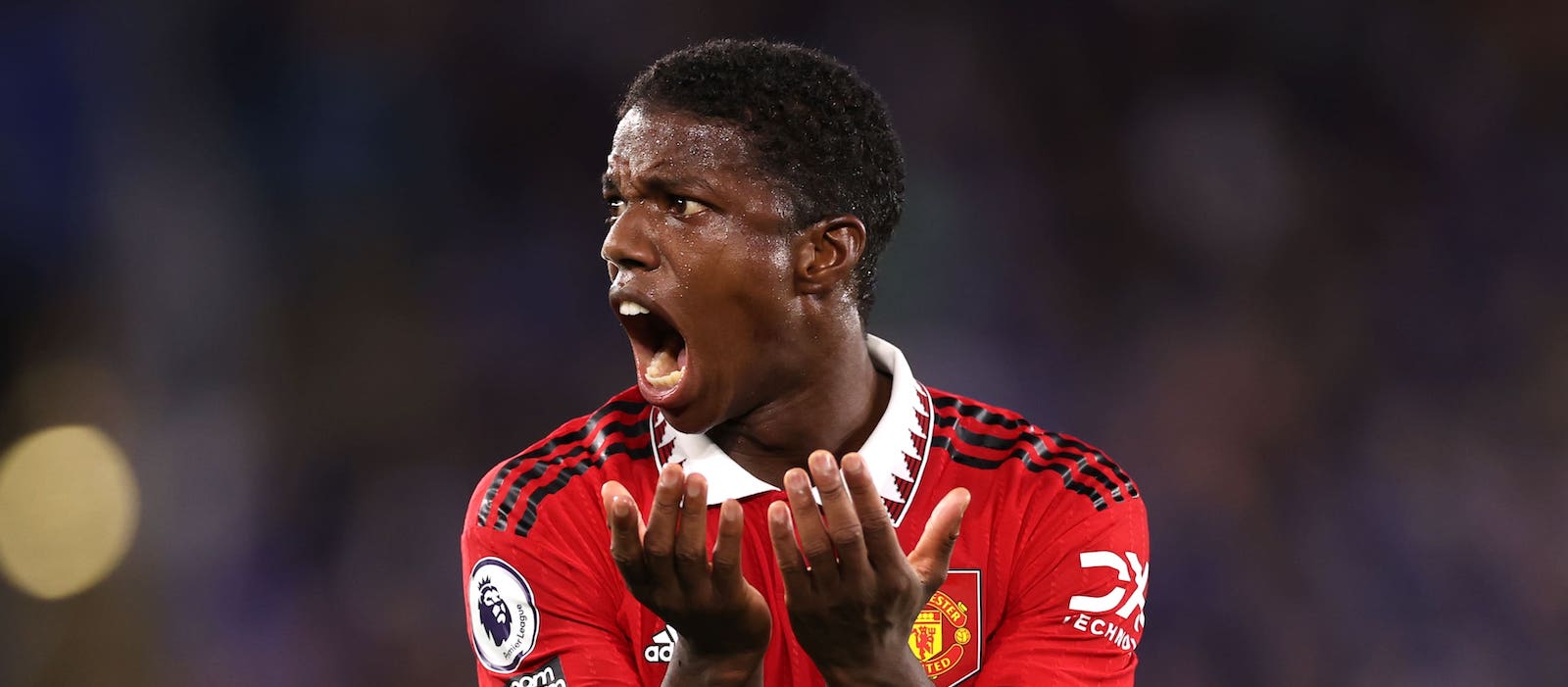 MANCHESTER UNITED: Kontrak Tyrell Malacia habis pada 30 Juni 2026 dan kini jadi rebutan Sunderland dan Leeds United.